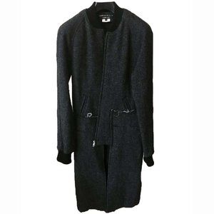 Comme des Garcon Homme Plus Tweed Bomber Hybrid Coat